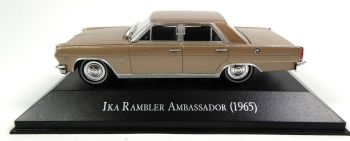 MAGARG38 - IKA Rambler Ambassador 1965 sedán de 4 puertas de bronce metálico vendido en blister