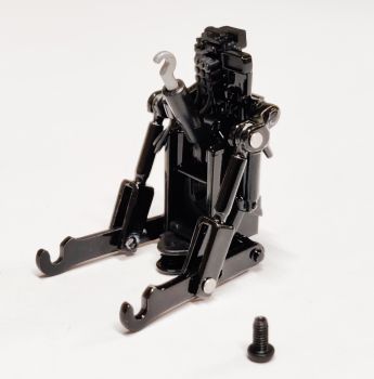 CWRELEVAGE - Elevador trasero negro para tractor de 100 a 200cv - Ya montado - para atornillar o pegar