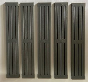 IP41 - 5 rejillas 12 cm
