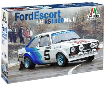 ITA3655 - FORD Escort MK II RS1800 modelo para montar y pintar