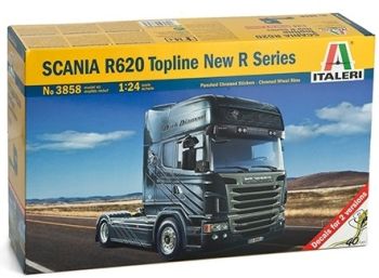 ITA3858 - SCANIA R 620 Topline v8 Nuevo modelo R Serie 4x2 para montar y pintar