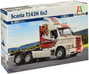 ITA3937 - SCANIA T143 H V8 Torpedo 6x2 maqueta para montar y pintar