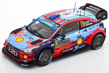IXO24RAL002B - HYUNDAI i20 Coupé WRC #19 Rally de Montecarlo 2019 S.Loeb / D.Elena