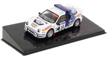 IXORAC316 - FORD RS200 #12 rally RAC 1986 M.Lovell / R.Freeman