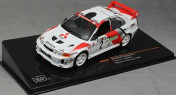 IXORAM524 - MITSUBISHI Lancer Evolution 5 #2 Campeón Reunión 1998 R.Burns / V.Ralliart