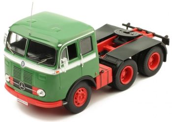 IXOTR040 - MERCEDES BENZ LPS 333 1960 6x4 cabina verde chasis rojo