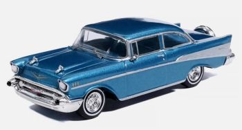 IXO-IA64021 - CHEVROLET Bel-Air Sedan 1957 Azul en blister