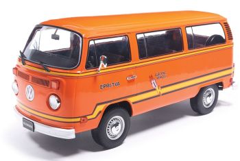 IXO-U18RDC004-B - VOLKSWAGEN Type 2 Bus 1978 naranja - Vehículo de transporte eléctrico