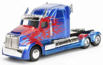 JAD253112002 - WESTERN STAR 5700XE Optimus prime TRANSFORMERS escala aleatoria