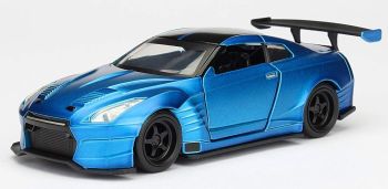 JAD253202000F - NISSAN GT-R Ben Sopra azul metálico de Brian's Fast & Furious