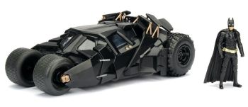 JAD253215005 - BATMOBILE de la película Batman The Dark Night con figura incluida