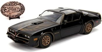 JAD253255001 - PONTIAC Firebird negro de 1977 de la serie Smokey & Bandit con hebilla de cinturón