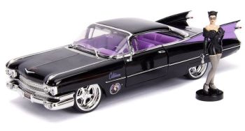 JAD253255006 - CADILLAC Coupe Deville 1959 DC Comics Catwoman con figura incluida