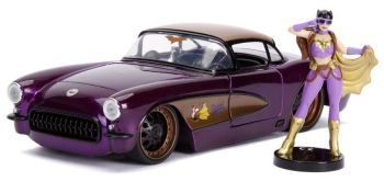 JAD253255007 - CHEVROLET Corvette 1957 Batgirl con figura incluida