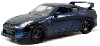 JAD97036 - NISSAN GT-R R35 2009 capota de carbono oscuro azul metálico de Brian Fast And Furious