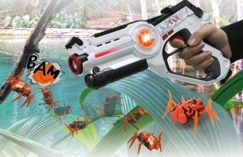 JAM410065 - Pistola asesina de insectos con láser blanco