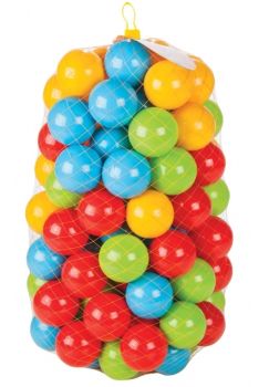 JAM460267 - 100 bolas de plástico felices