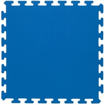 JAM460421 - 4 alfombrillas de rompecabezas azules - 50 x 50 cm