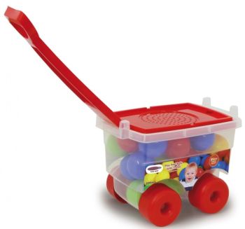 JAM460428 - Trolley con pelotas - 24 Piezas