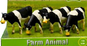 KID571967 - Lote de 4 vacas HOLSTEIN Escala: 1/50