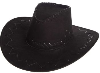 LP00003 - sombrero de vaquero negro