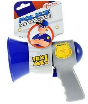 LPT14831POLICE - Megáfono de policía - 15 cm