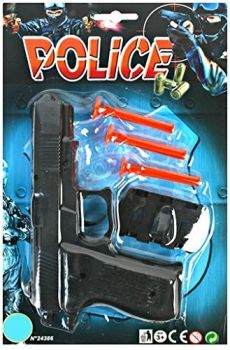 LPB24386 - Pistola de 17cm con 3 dardos