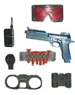 LPE51/51082 - Kit de Accesorios Militares - 7 Piezas