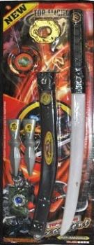 LPE52/13056 - Kit de armas NINJA - 4 piezas
