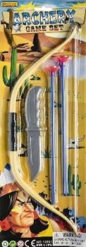 LPLI2042 - Kit indio con arco; cuchillo y flechas