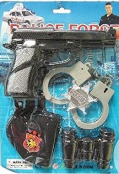 LPLI2171 - Kit de accesorios de policía - 5 piezas