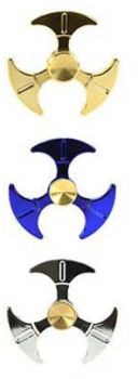 LPT35968 - Spinner de mano Triángulo de metal - Color aleatorio