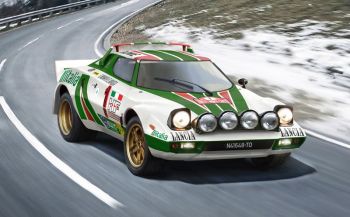 ITA3654 - LANCIA Stratos HF maqueta para montar y pintar