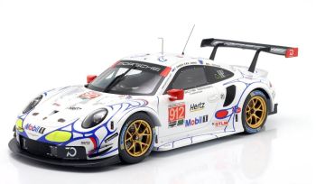 IXO-LEGT18011 - PORSCHE 911 RSR #912 Porsche GT Equipo Petit Mans 2018 BAMBER / VANTHOOR / JAMINET