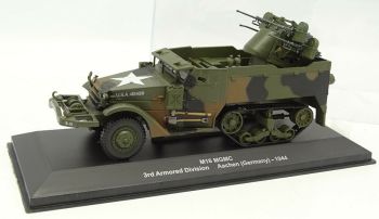 MAGMILBL03 - Half Track M16 MGMC blindado Flak 3.a División del Ejército de EE. UU. Aachem Alemania 1944