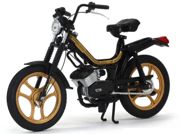 MAGMOT038 - Ciclomotor MOTRON GL-4 negro llantas oro