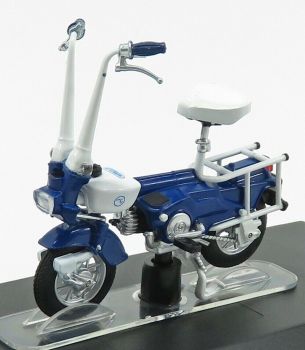 MAGMOT052 - CARNIELLI Motograziella ia Serie ciclomotor azul y blanco