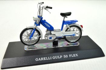 MAGMOT057 - Ciclomotor azul y blanco 1970 GARELLI Gulp 50 Flex