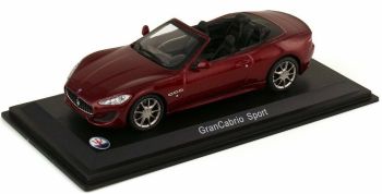 MAGMAS04 - MASERATI GranCabrio Sport descapotable open 2013 rojo oscuro metalizado