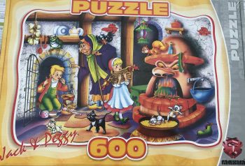 MAX6000102 - Puzzle 600 Piezas JACK y PEGGY