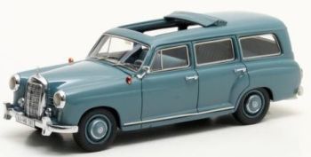 MTX11302-181 - MERCEDES BENZ 180B W120 ranchera 1960 azul turquesa