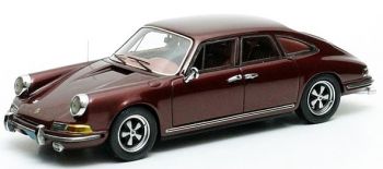 MTX41607-022 - PORSCHE 911 Troutman and Barnes 4 puertas 1967 marrón metal