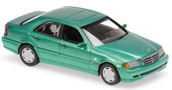 MXC940037061 - MERCEDES BENZ Clase C 1997 verde metalizado