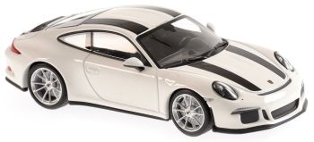 MXC940066220 - PORSCHE 911 R 2016 blanco con franjas negras