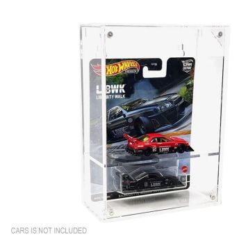 M2M-MJ15020 - Vitrina con estante extraíble para coche blíster a escala 1/64