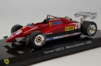MY3ALA0033 - FERRARI 126 C2 1982 #28 - Mario ANDRETTI