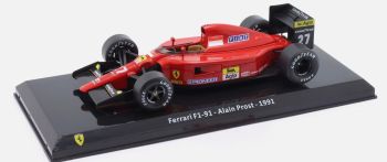 MY3ALA0037 - FERRARI F1-91 1991 #27 - Alain PROST