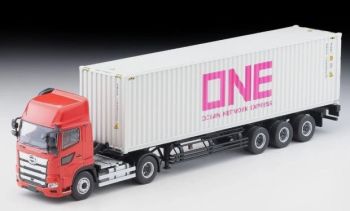 TOMLV-N292D - HINO Profia 4x2 con portacontenedores y contenedor de 40 pies ONE