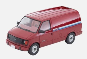 TOMLV-N344A - Furgoneta Chevrolet Astro roja