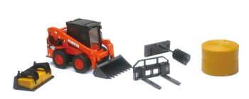 NEW33133 - Minicargadora KUBOTA SSV65 con accesorios